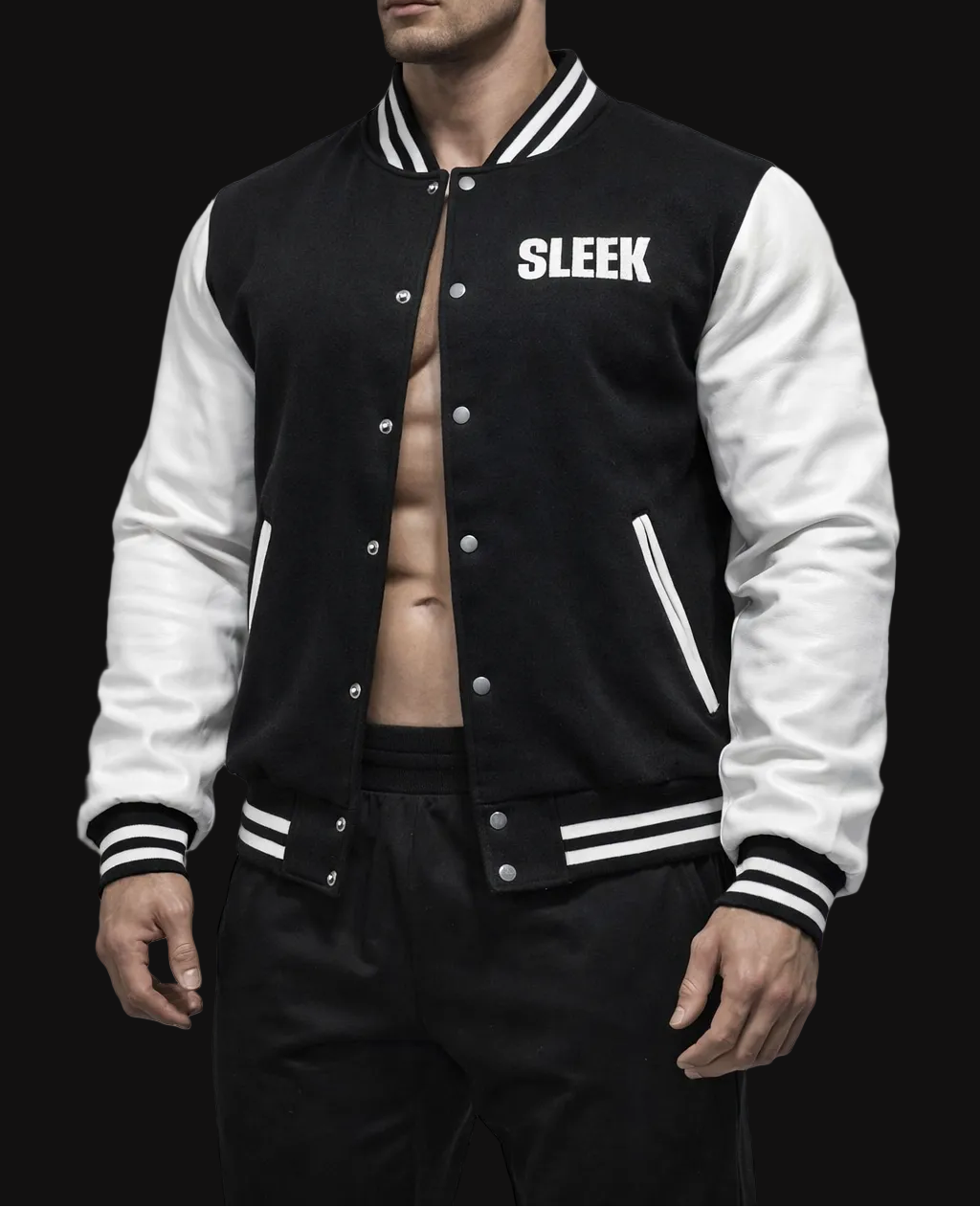 * PRE ORDER ONLY * SLEEK Varsity Jacket – Premium Edition