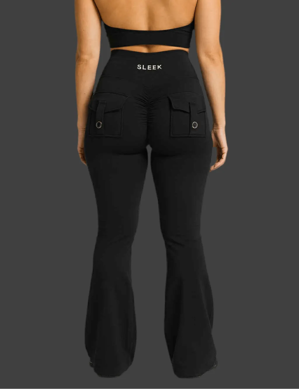 SLEEK - CARGO Curve Flared Leggings