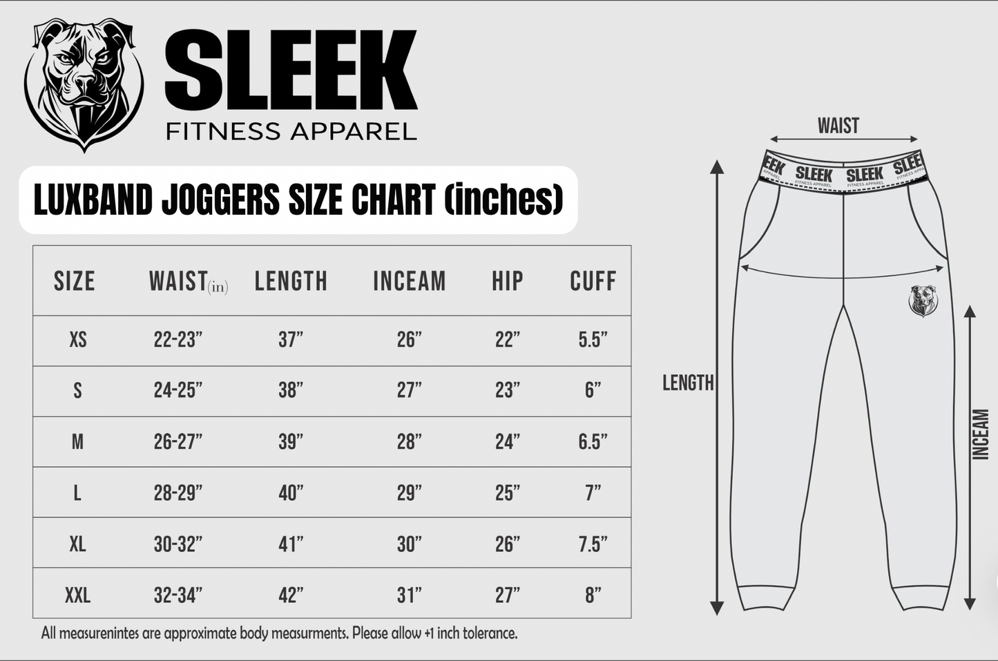 LUXBAND - Unisex Joggers