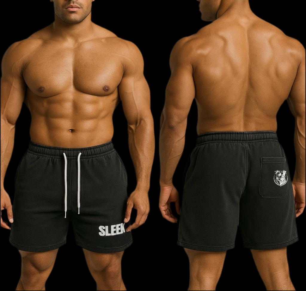 • NEW • STEEL Jogger shorts