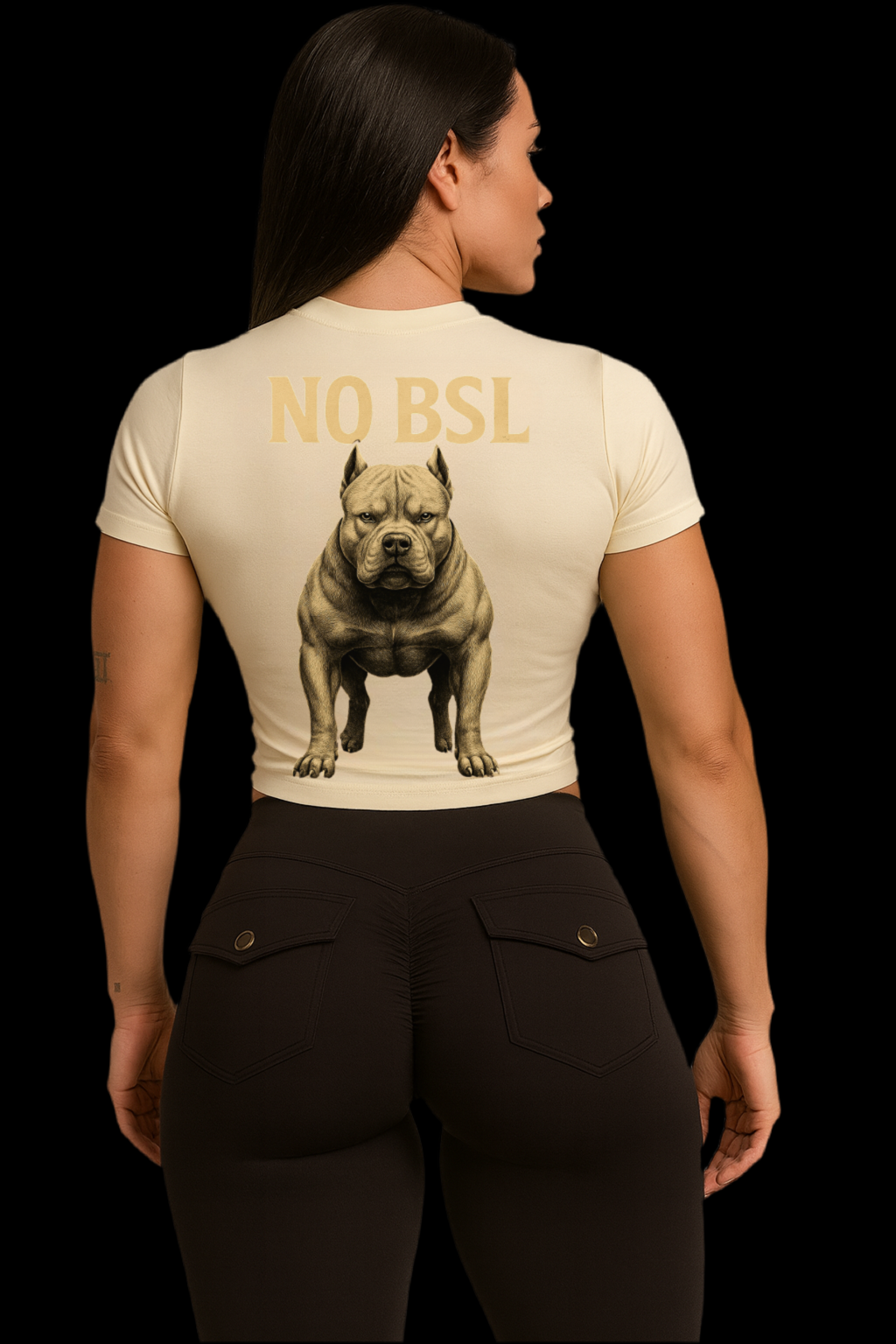 NO BSL – American Bully Crop Tee (Limited Edition)