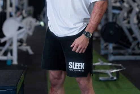 • NEW • STEEL Jogger shorts