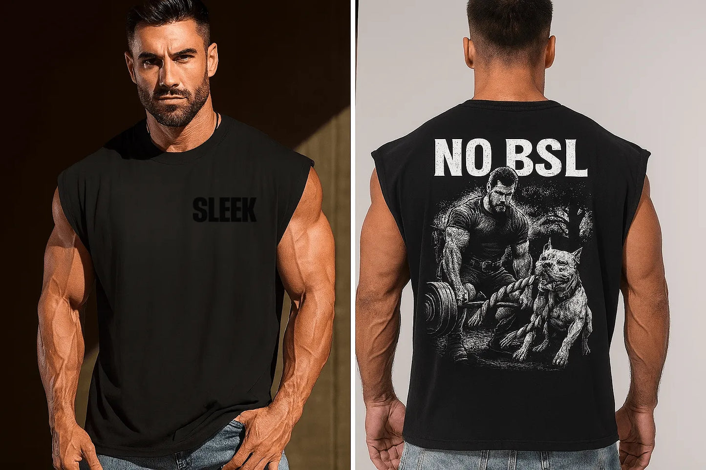 NO BSL - Sleeveless Tee – Limited edition.