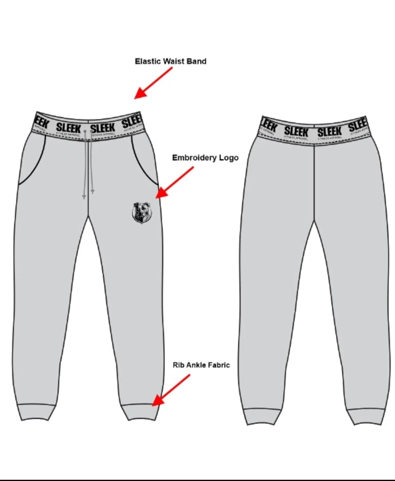 SLEEK - LUXBAND Joggers • unisex