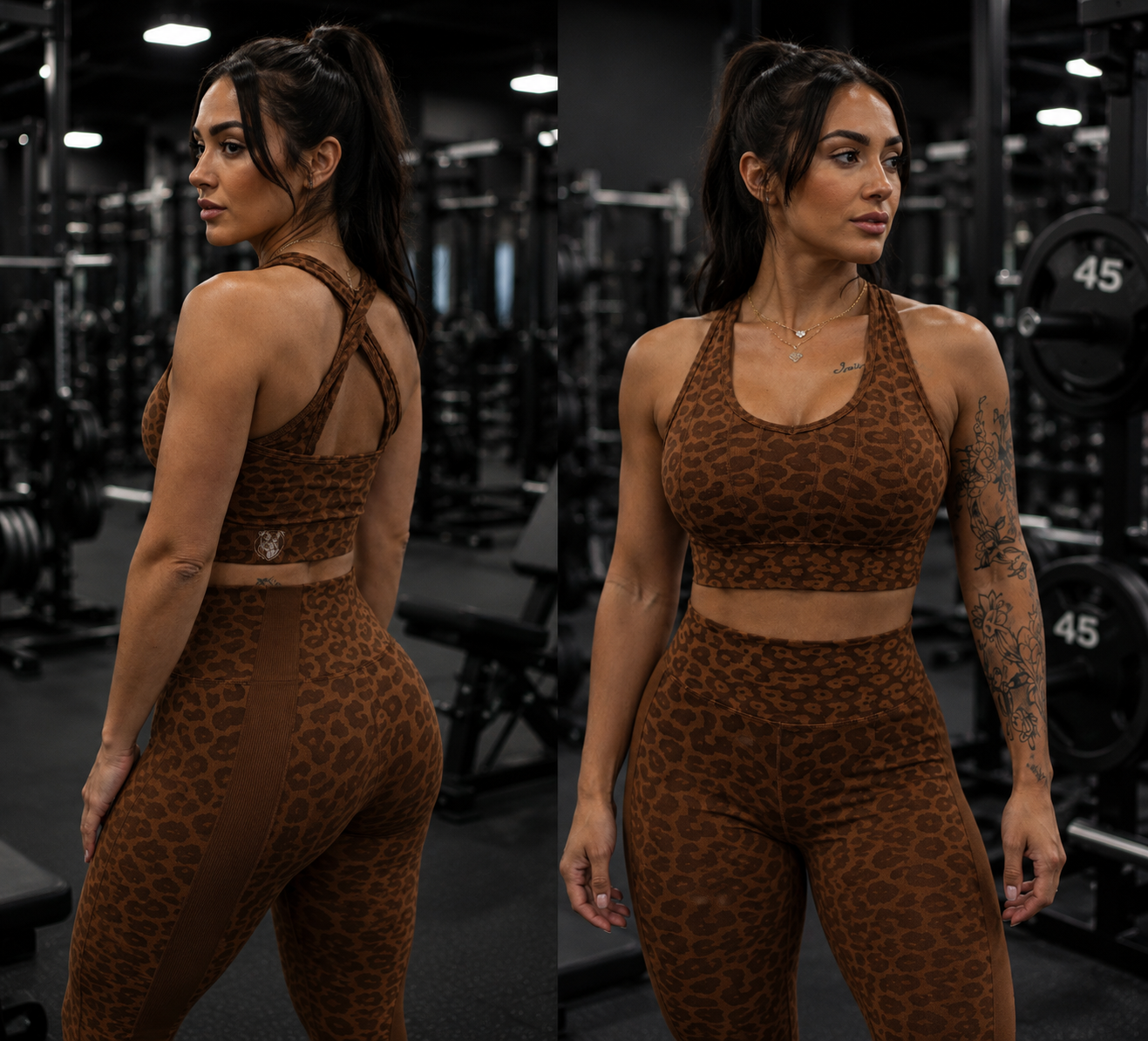 SLEEK – Leopard Sports Bra