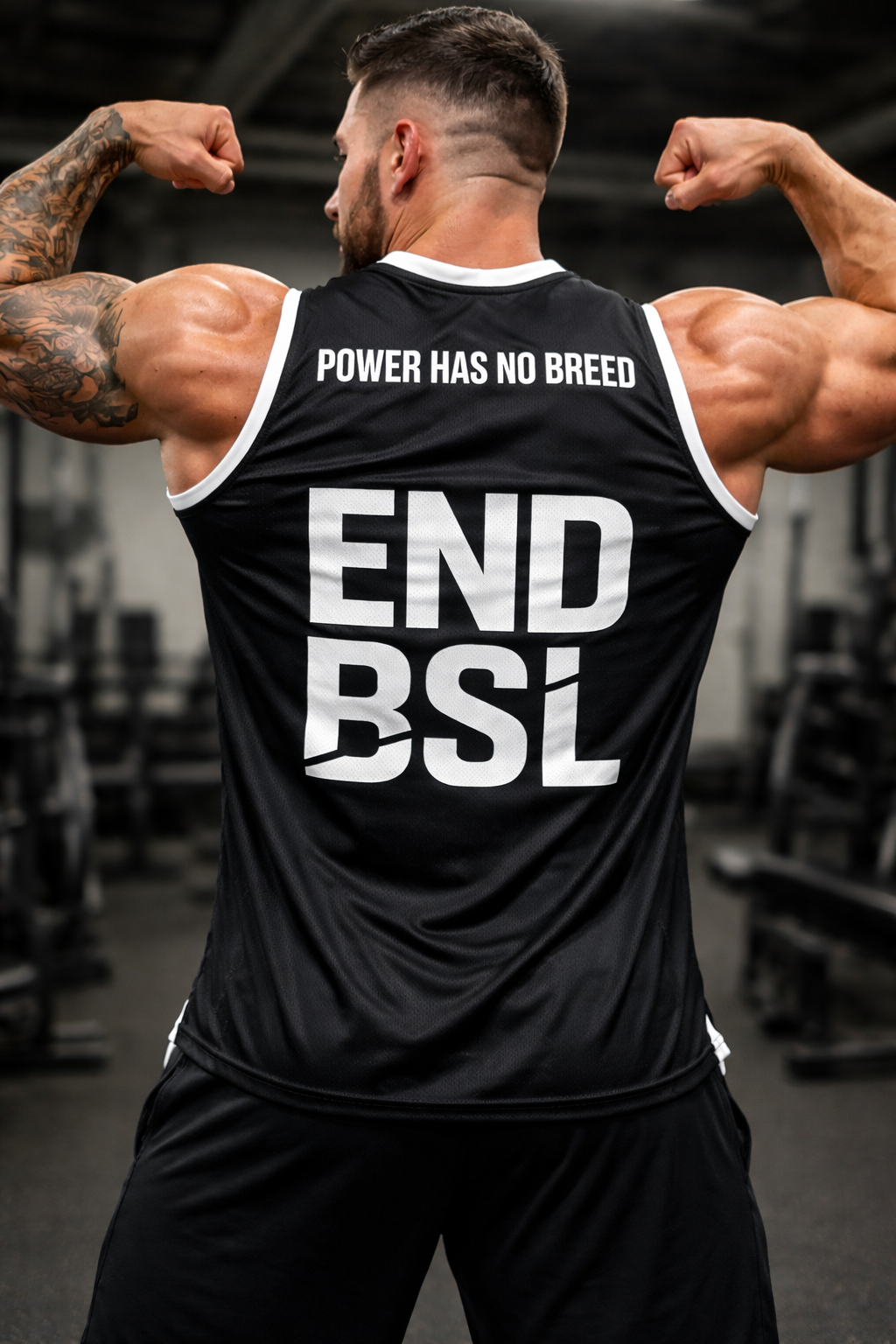 SLEEK – Jersey Mesh Tank Top | END BSL Edition