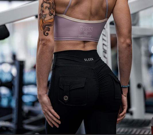 SLEEK - CARGO Curve Flared Leggings