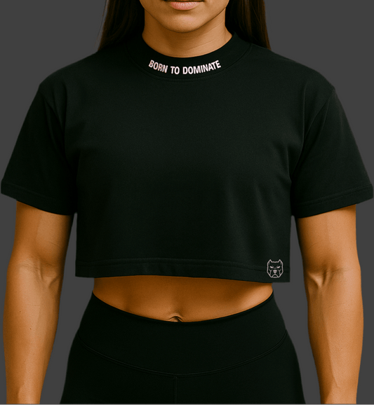DOMINA CROP T-SHIRT – Born to Dominate Edition