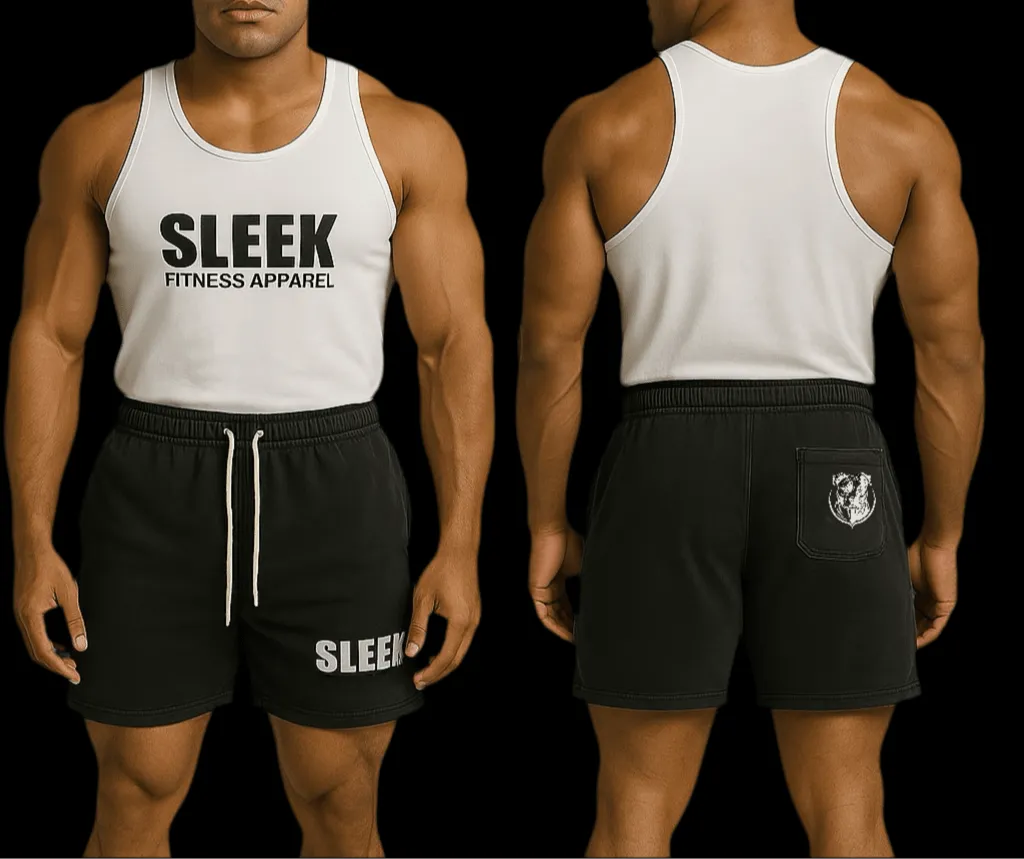 SLEEK - STEEL Jogger shorts