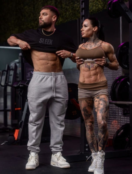SLEEK - Heavy Joggers – Grey Edition