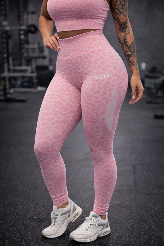 SLEEK Seamless Leopard Leggings
