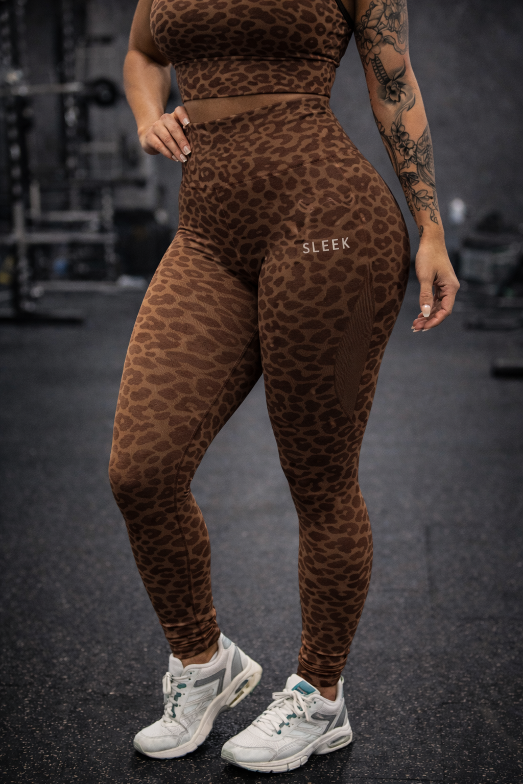 SLEEK Seamless Leopard Leggings