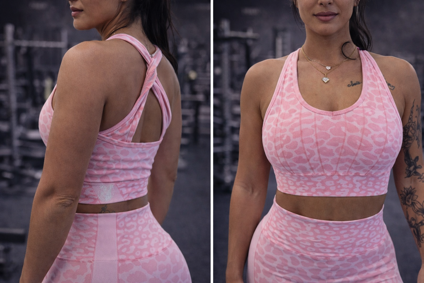 SLEEK – Leopard Sculpt Sports Bra