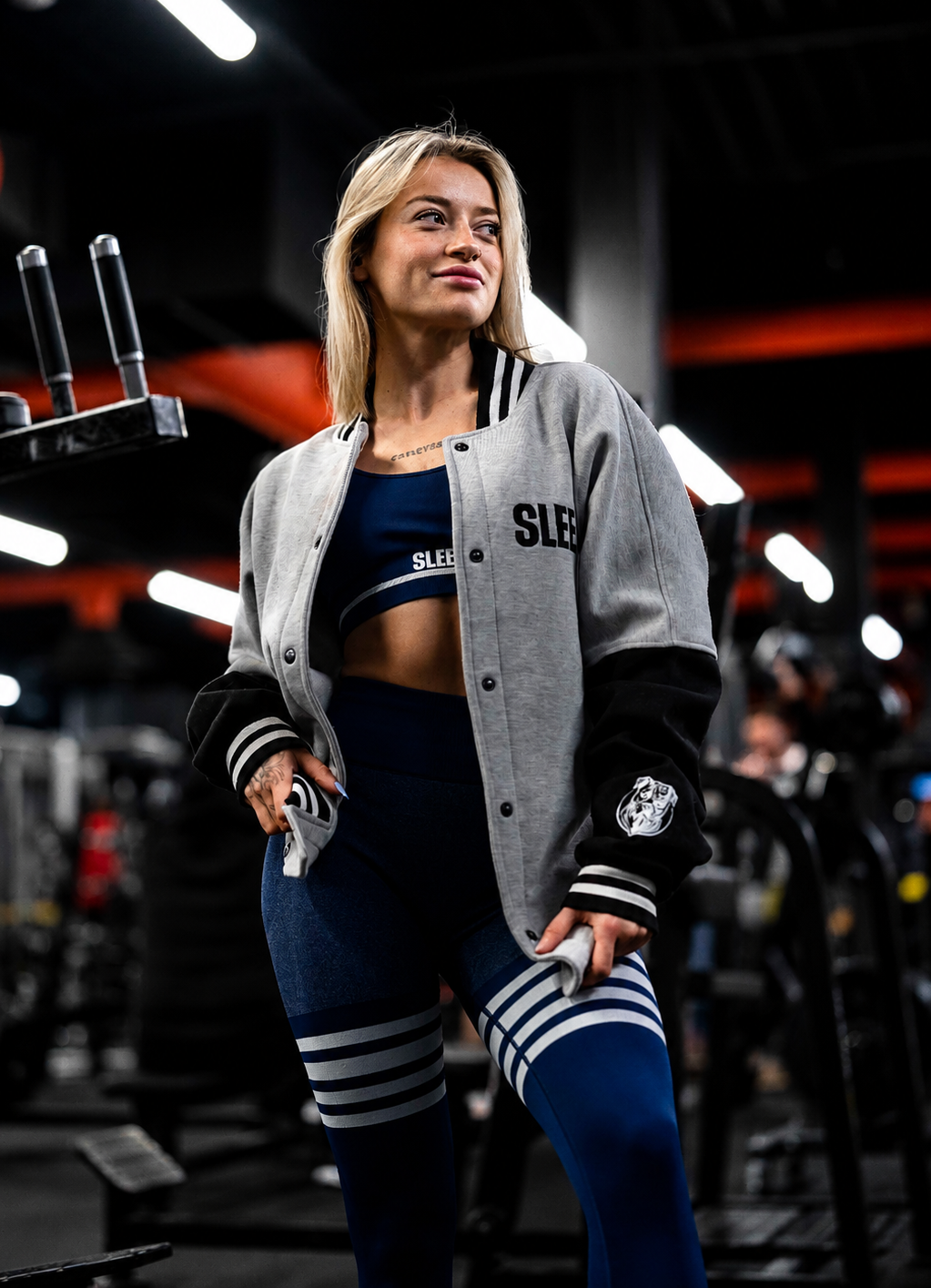 • Pre order • Sleek - Quiet Strength™ Varsity Jacket