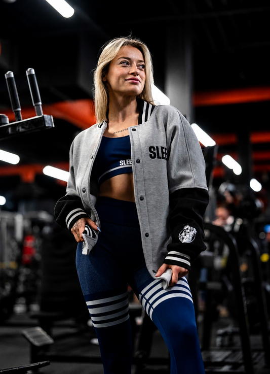 • Pre order • Sleek - Quiet Strength™ Varsity Jacket