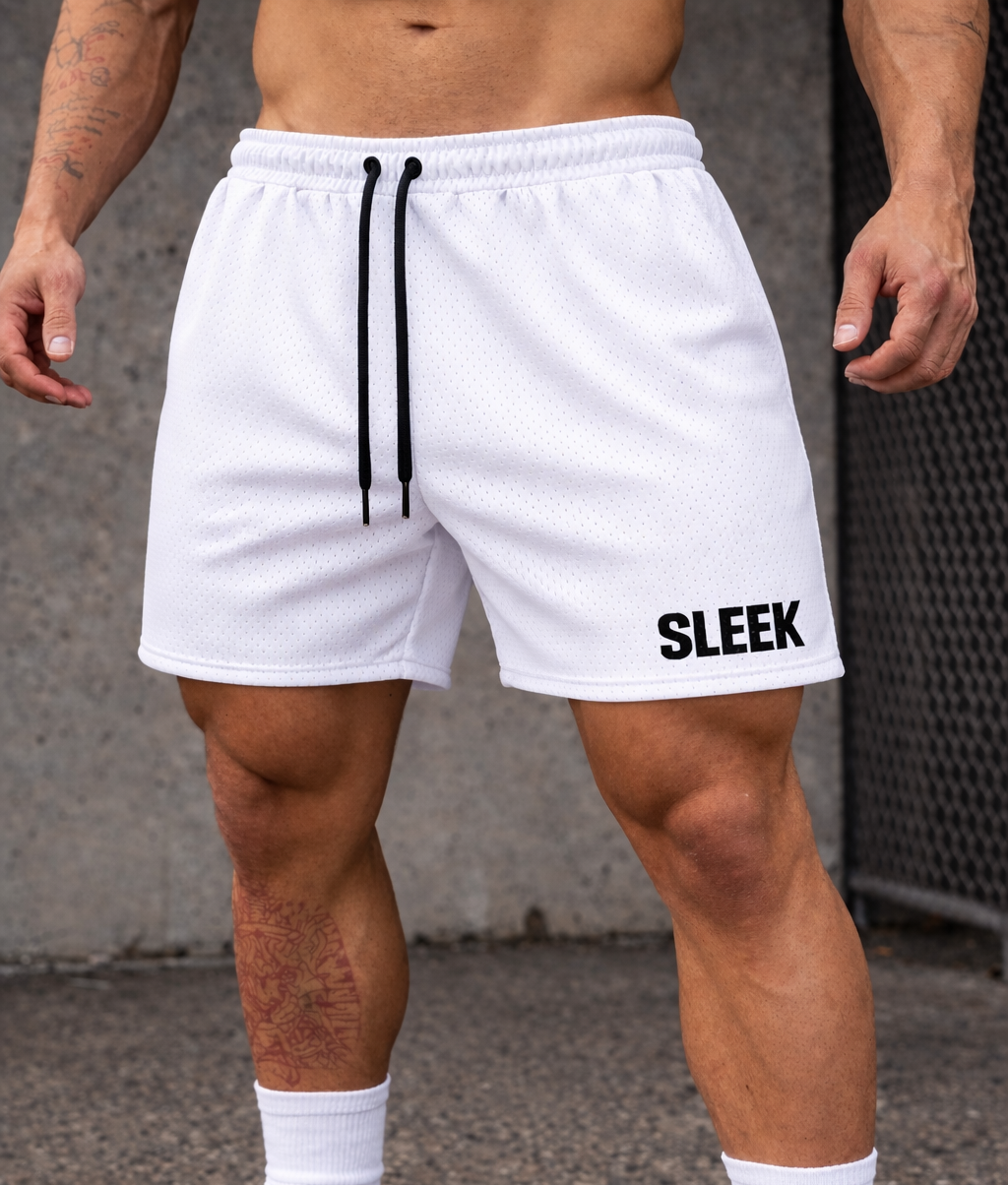 SLEEK Core Mesh Shorts — main product view