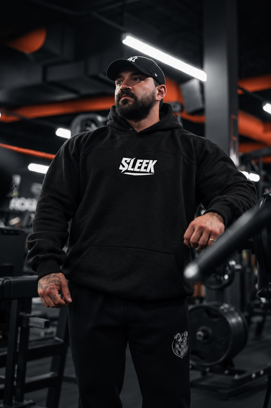 • new color • Born To Dominate Heavyweight Hoodie | Premium Fleece Hoodie | SLEEK Fitness Apparel