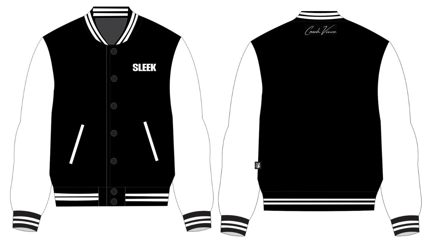 * PRE ORDER ONLY * SLEEK Varsity Jacket – Premium Edition